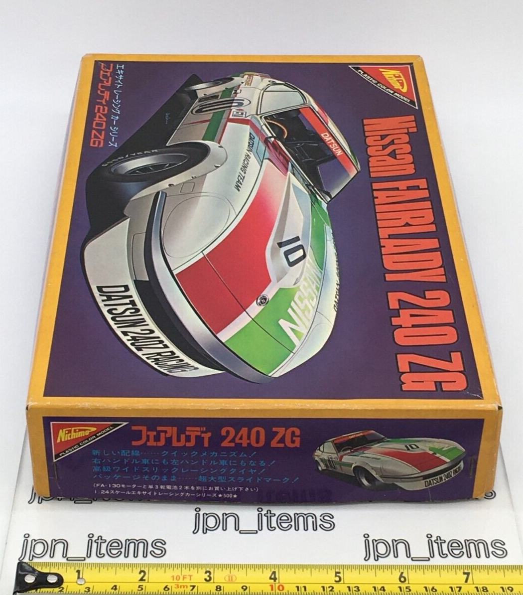 NISSAN FAIRLADY 240 ZG 1/24 scale Plastic Model Kit Made in Japan NICHIMO