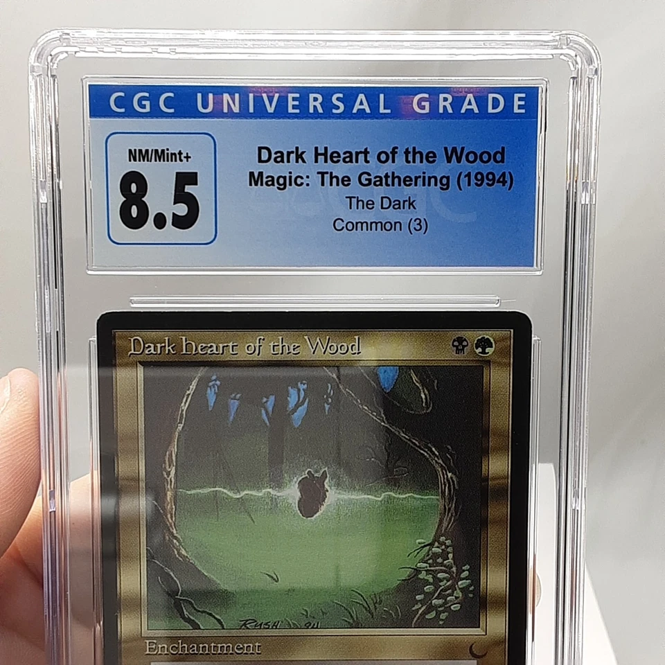 MTG - The Dark - Dark heart of the Wood - Graded - CGC 8.5 - Vintage - Image 2 of 4