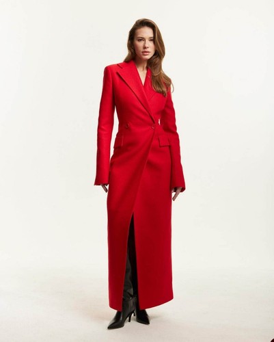 Elegant Women Evening Suit Dresses New Style Prom Long Sleeve Wedding Party Wear - Picture 3 of 13