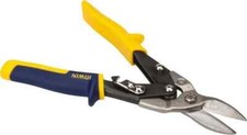 Irwin 2073113 Aviation Snips: 10" OAL, 1-5/16" LOC, 18 AWG Steel Capacity