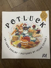 Vintage Potluck Picture Book Illustrated Storybook