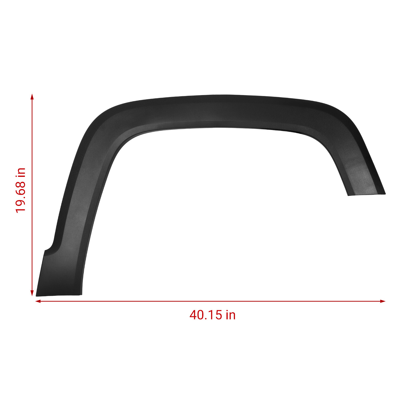 Wheel Fender Flare Molding Trim Front Right Side Fit For 20152021 Jeep
