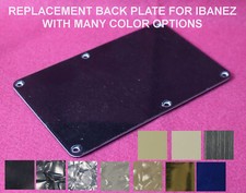 Tremolo Back Plate Cover For Ibanez or Floyd Rose with color and screws options