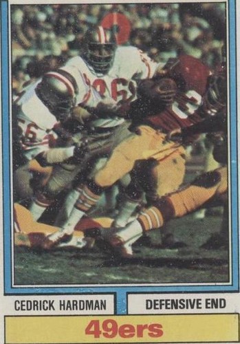 CEDRICK HARDMAN 49ERS FRAMED 8X10 PHOTO CARD 12X15  display picture 3