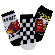 Cars - Checkered Flag McQueen Kids Boys Socks 3-Pack