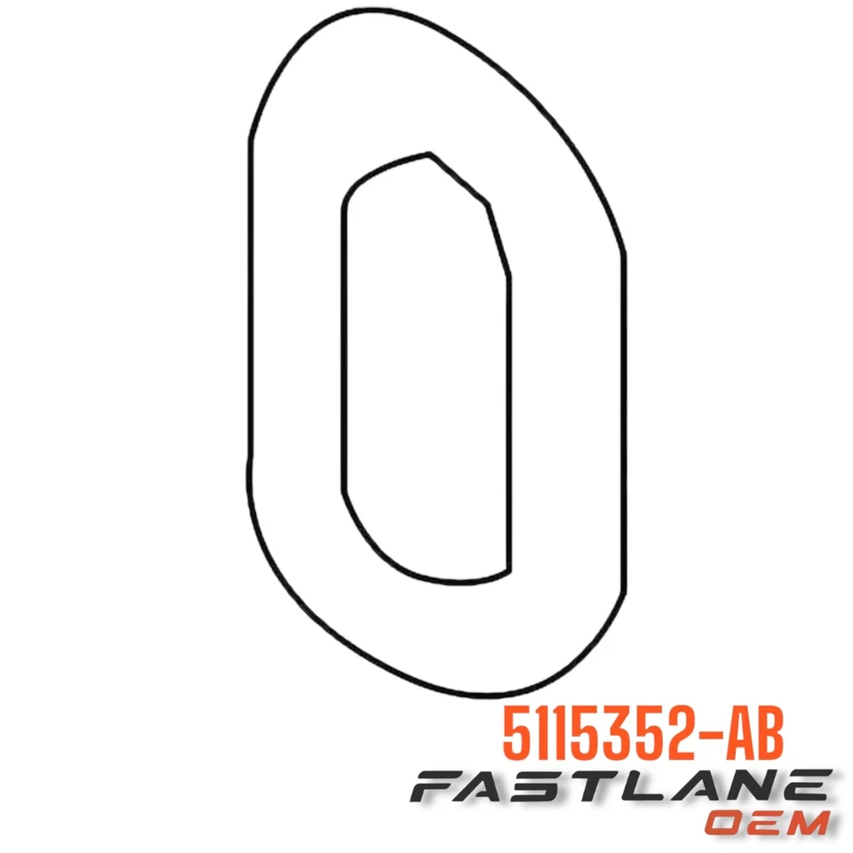 Jeep Compass/Patriot 2007-2017 refuerzo de riel de parachoques derecho nuevo OEM 5115352-AB Foto 3 de 4