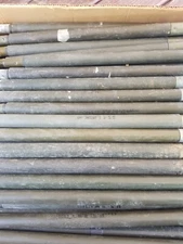 Set of 3 US Military Pup Tent Pole, Shelter Half Poles, Mosquito Net Pole VGC