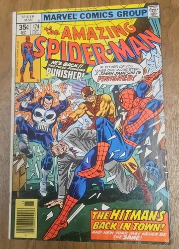 Amazing Spiderman #174 (1977, Marvel) Punisher