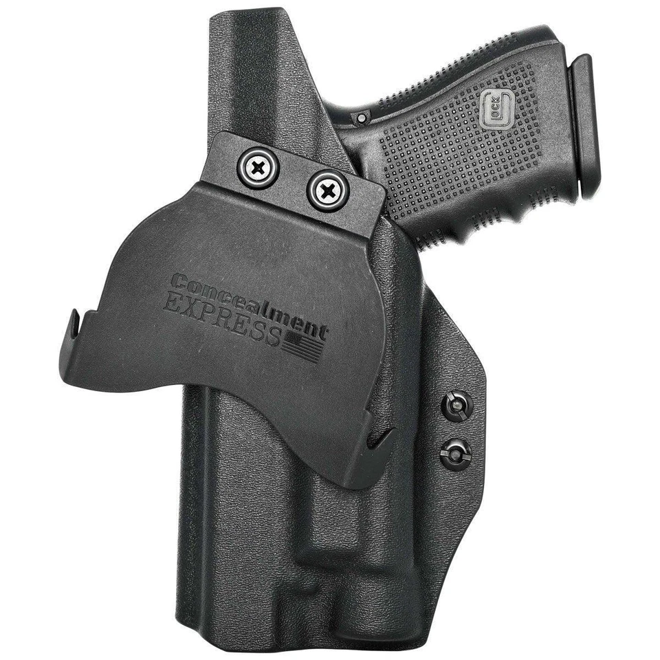 Paddle Holster fits: Glock 17 19 19X 26 31 32 33 34 45 TLR-1 - Rounded Gear - Image 3 of 4