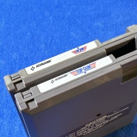 Nintendo NES Top Gun 1 y 2 Segunda Misi&oacute;n Juego Lote Konami Entertainment System