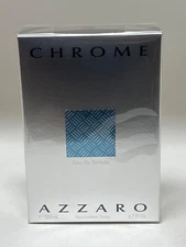CHROME * Azzaro * Cologne for Men * 6.7 / 6.8 oz * BRAND NEW IN BOX SEALED