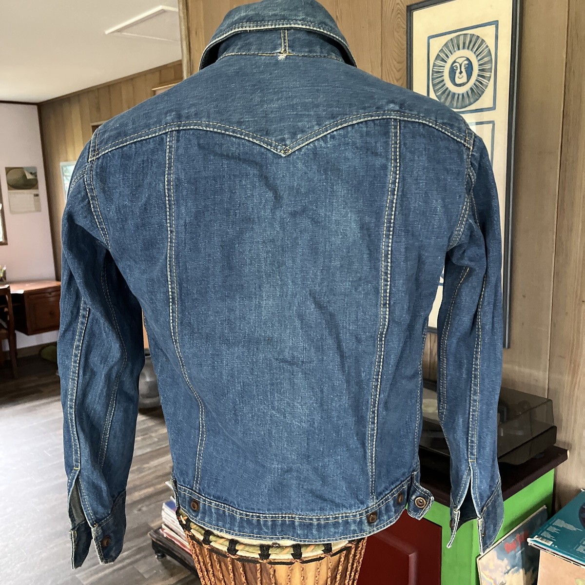 1960s Made In Japan Big John Selvedge Denim Jacket Type III 1960s Made In Japan Big John Selvedge Denim Jacket Type III