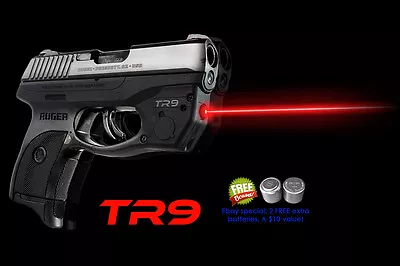 ArmaLaser TR9 / TR9S Red Laser Sight for Ruger LC9 LC9S LC380 EC9s w/ touch on