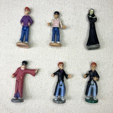 2001 Harry Potter Polly Pocket 6 Figures Hogwarts Castle Playset Ron Snape