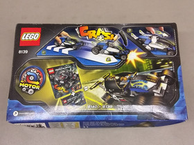 LEGO Racers 8139 Night Blazer NEW! Smash-Apart Blue Race Car Pull-Back Motor