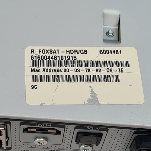 Humax Foxsat-HDR 320GB Freesat+ HD Recorder Twin Tuner HDMI Remote - Picture 15 of 20