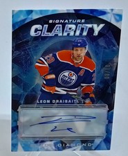 Leon Draisaitl 2024-25 Black Diamond Signature Clarity Auto /10 Oilers