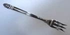 Vintage STERLING SILVER PICKLE / OLIVE FORK - ROYAL DANISH by International 6" L