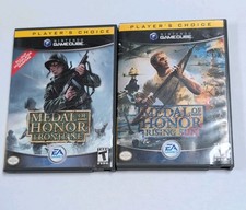 Medal of Honor lot: Frontline, and Rising Sun (Nintendo GameCube) 