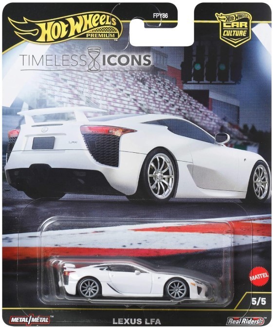 LEXUS LFA ミニカー ショッパー付き NEW Hot Wheels Car Culture Timeless Icons LEXUS LFA JBK57 1:64