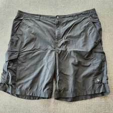 Columbia Mens Omni Shade Shorts Size 42x10 Gray Hiking Outdoor Athletic Walking