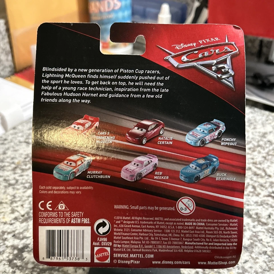 Disney Pixar Cars Filmore The Hippie VW Bus 1:55 Diecast Model Car Toys Foto 2 de 2