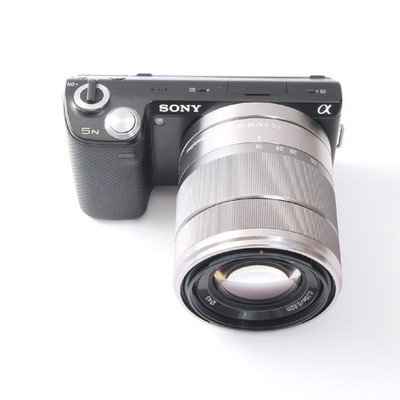 Sony Alpha NEX-5N 16.1MP Digitalkamera Schwarz Kit mit 18-55mm Objektiv...