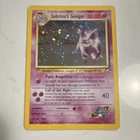 Pokémon TCG Sabrina's Gengar Gym Challenge 1st Edition 14/132 80 HP Holo Rare