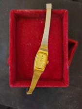 Ladies Vintage Pulsar gold toned Watch V230