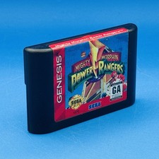Mighty Morphin Power Rangers Sega Genesis 1994 Authentic Cartridge Only - TESTED