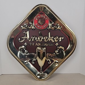 Andeker Beer Sign | eBay