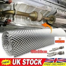 100*60cm Car Heat Shield Welding Sheet Stainless Mat for Turbo Downpipe Manifold