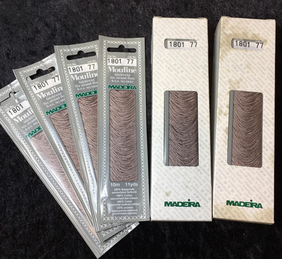 Madeira Mouline Sticktwist Six Strand Cotton Embroidery Floss 1801 24pc Lot NEW