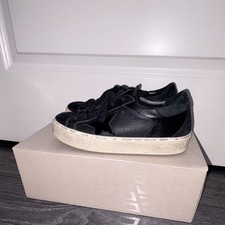 Golden Goose Hi Star Black Low Top Lace-Up Sn...