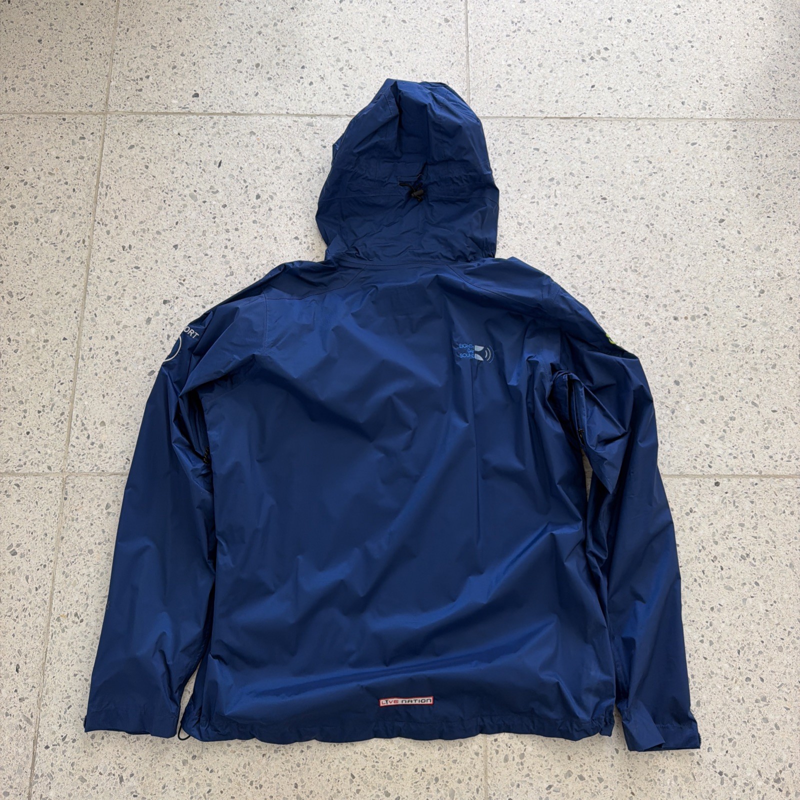 Size Large - Patagonia X Drake Club Paradise Tour Take Care 2012 Rain Jacket image 3