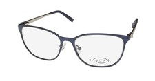 NEW OSCAR DE LA RENTA OSL 469 EYEGLASSES METAL PLASTIC WOMENS FULL-RIM 414