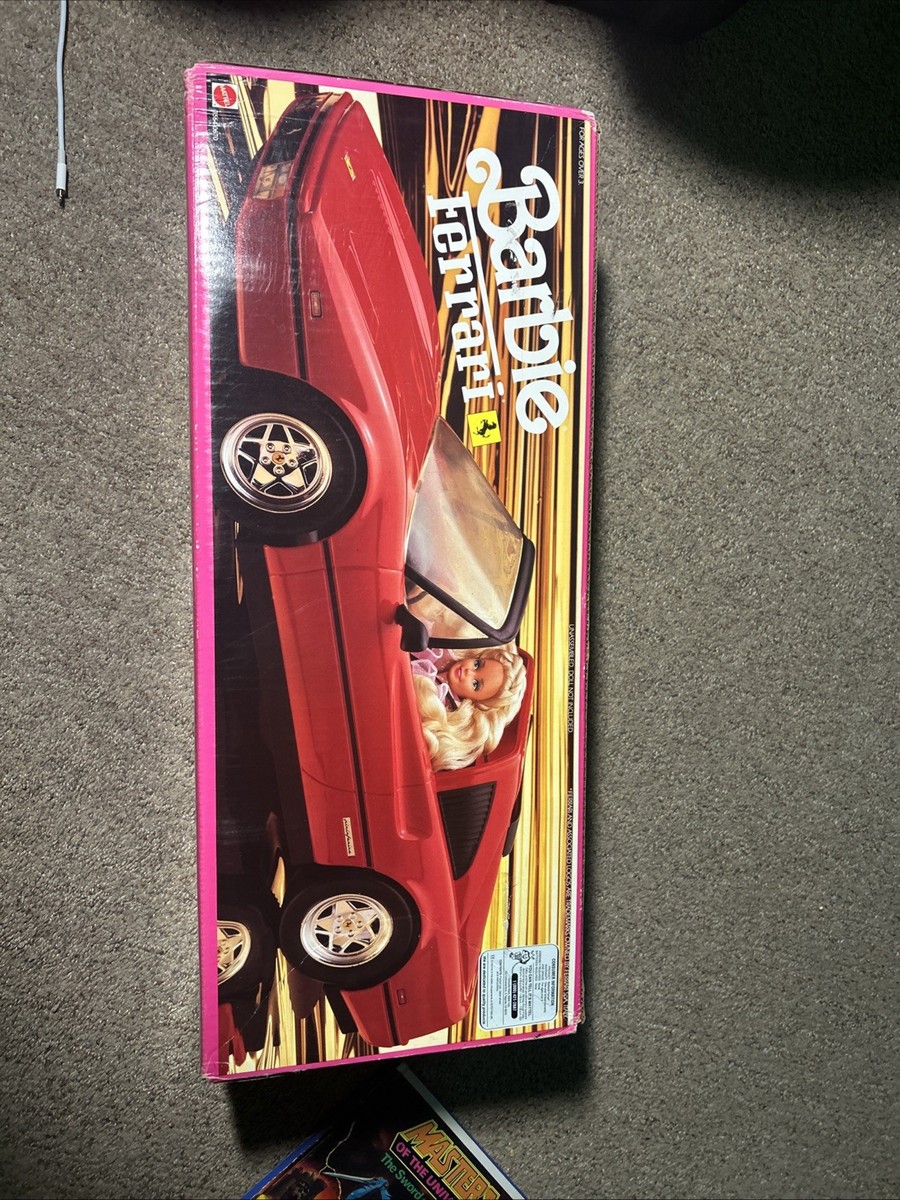 Barbie - 1986年バービーBarbieフェラーリFerrariヴィンテージ Mattel 1986 Vintage Large Red Barbie Ferrari 22