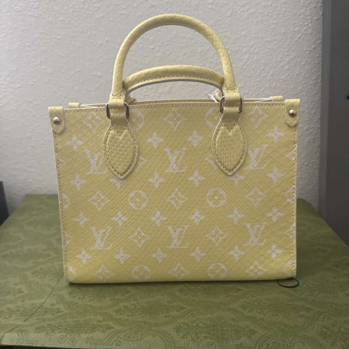 Louis Vuitton Yellow Bags & Handbags for Women for sale | eBay
