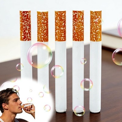  Gebläse Gefälschte Zigarette Mini Blasenbläser Spielzeug Neuheit Bubble-Toy