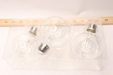  3-Pk Feit Electric LED Light Bulbs Dimmable Soft White 40W Clear Glass White