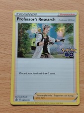 Pokémon TCG Professor's Research Professor Willow Promo Card SWSH178 Black Star