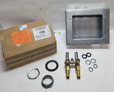 #ad Guy Gray IPS 82049 Single Lever Valve w Hammer Arresters 2quot; Drain Washer Box $189.00