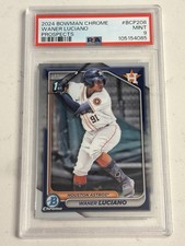 2024 Bowman Chrome #BCP-208 Waner Luciano Prospects PSA 9 MINT
