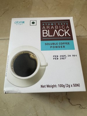 Atomy Cafe Arabica Black Soluble Coffee Powder 