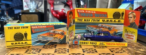 Vintage Corgi Toys The Man from Uncle Thursh-Buster No 497 1:43 Scale A396
