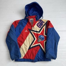 Vintage New York Giants Pro Line Apex One Puffer Jacket Star Logo Youth L