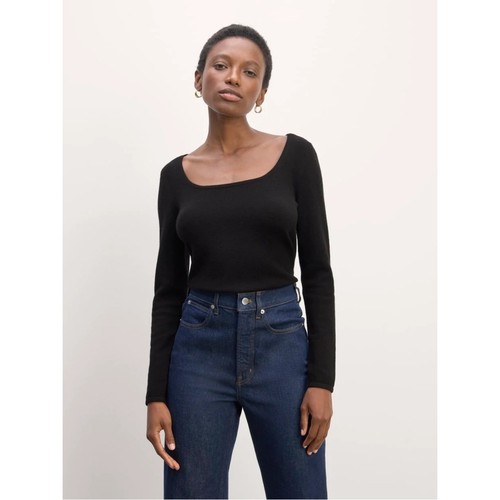 Everlane The Square Neck Sweater in Cashmere Size: S, NWT