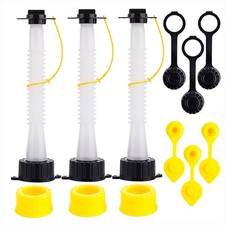 Gas Can Spout Replacement Improved Design Flexible Pour Nozzle Kit with Gasket S