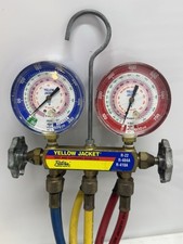 Yellow Jacket Mechanical Manifold Gauge Set, 2-Valve
