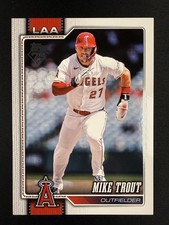 2026 Topps Series 1 Mike Trout Jumbo Over Size Card #350